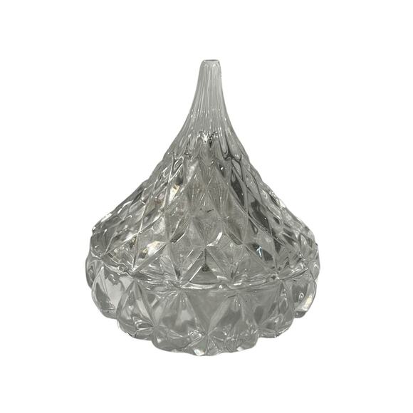 Shannon Crystal Hershey Kiss Trinket Box Hand Crafted Ireland - Picture 2 of 9